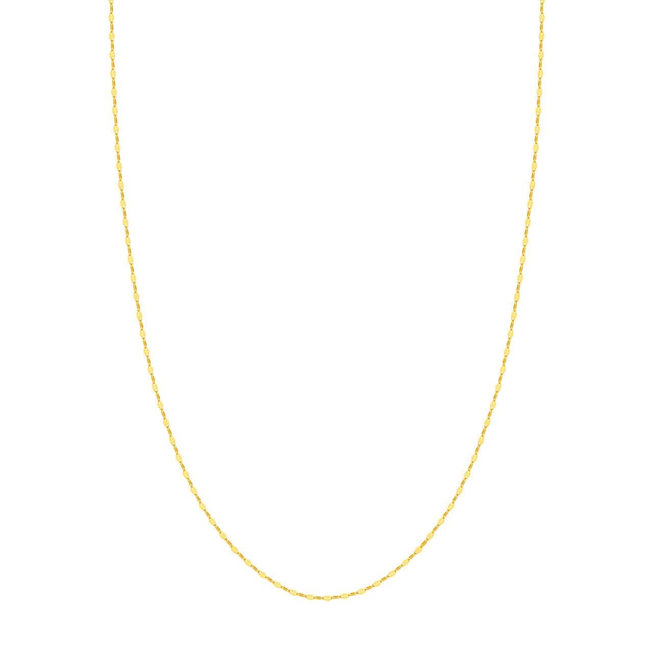 1.45mm Hammered Forzentina Chain - 16" - Susan Blake Jewelry