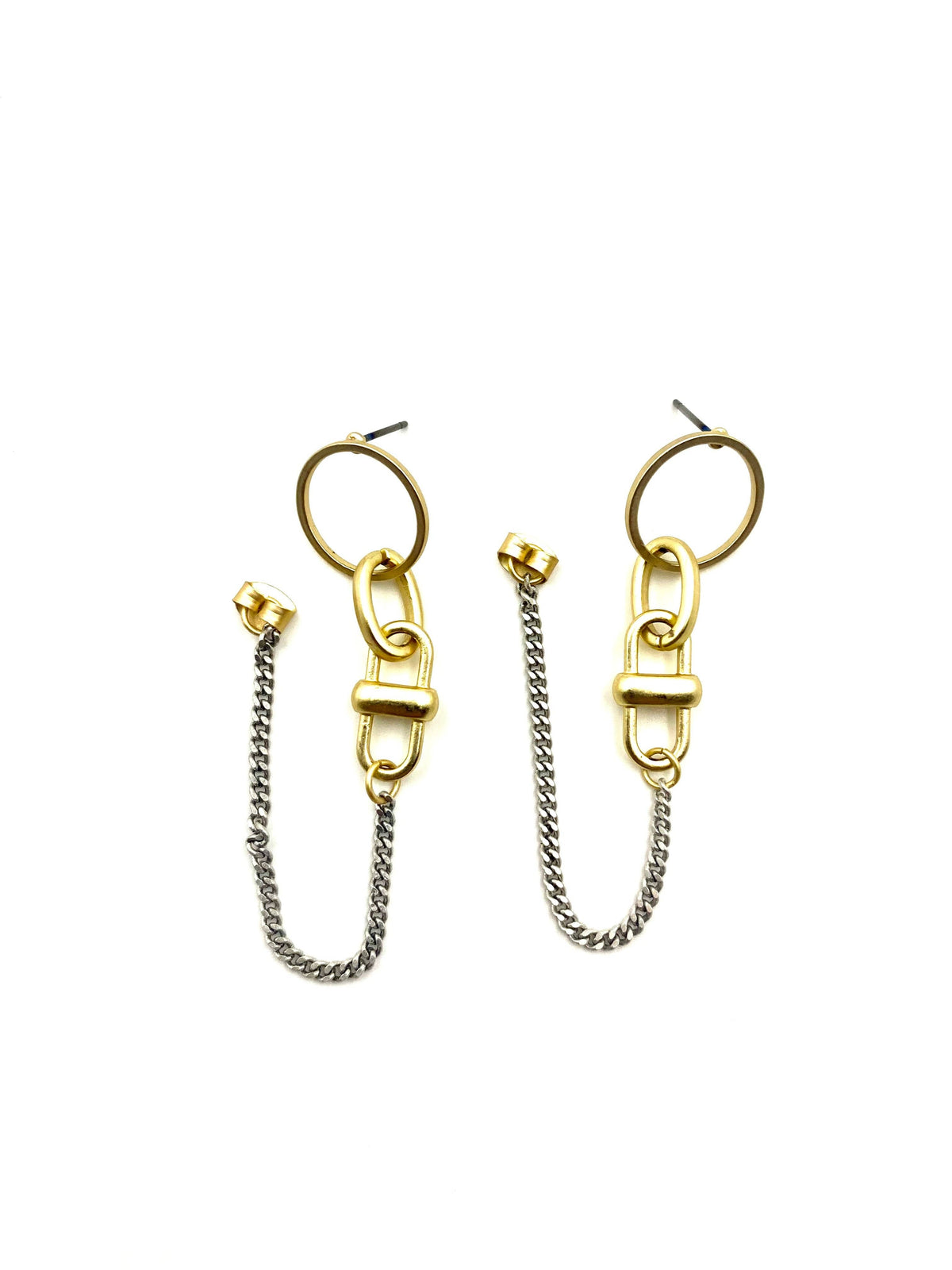 Bond Chain Earrings, alternate view 2