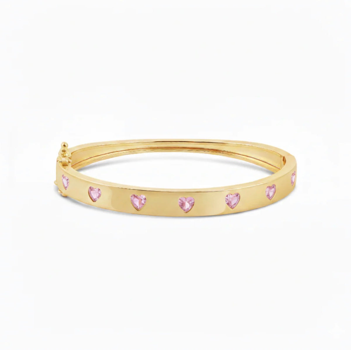 Heartburst Enamel Bangle