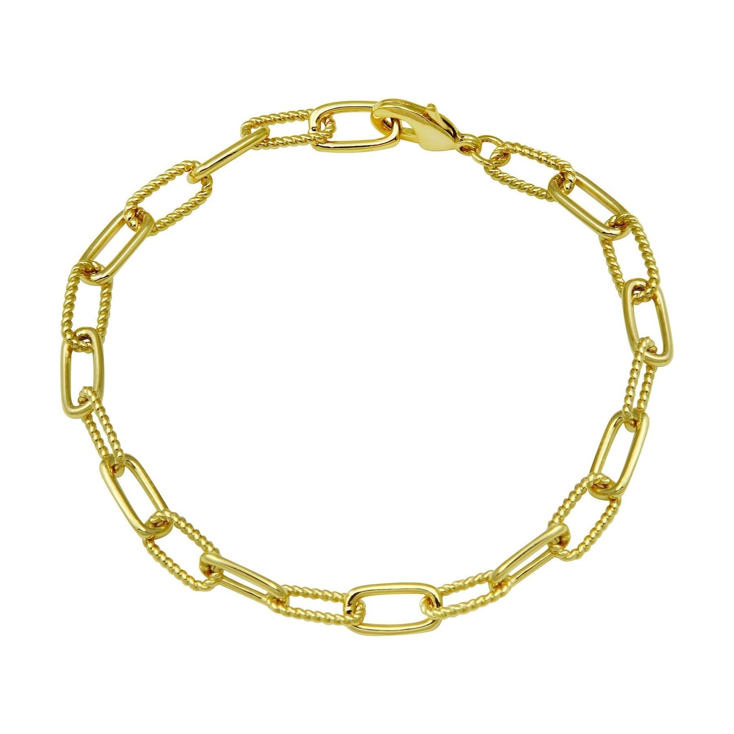 Rope Paperclip Bracelet - Susan Blake Jewelry