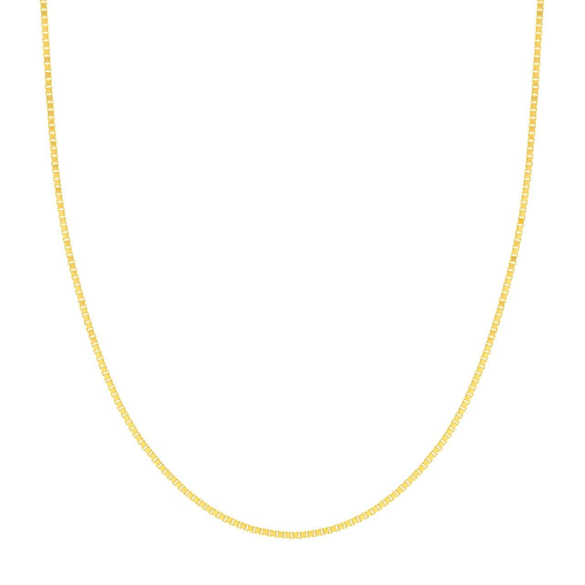 1.2mm Box Chain with Lobster Lock 30in