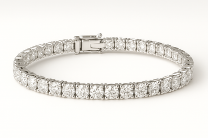 14k Gold Classic Lab Diamond Tennis Bracelet  Susan Blake Jewelry