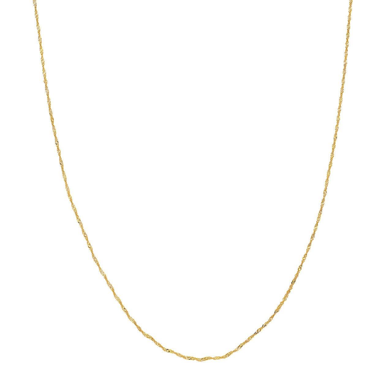 1.15mm Singapore Chain - 16" - Susan Blake Jewelry