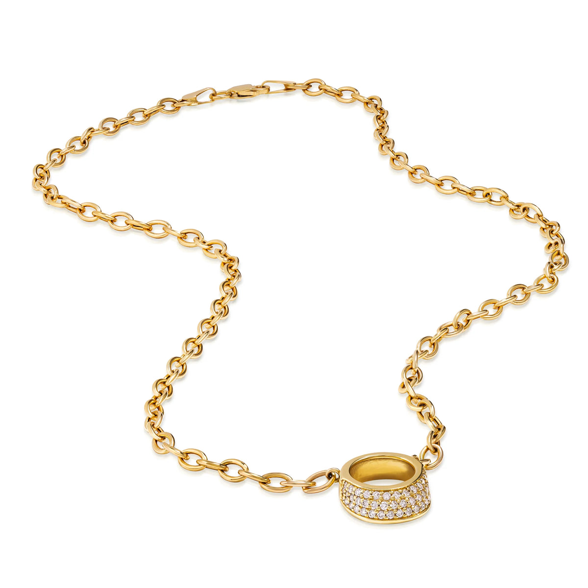 14K Gold La Luz Necklace, alternate view 2