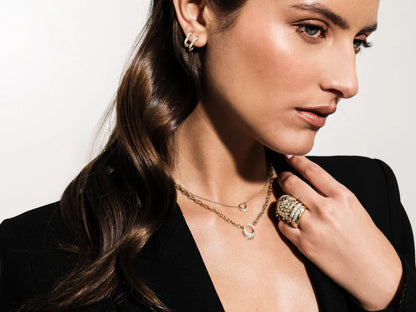 14K Gold La Luz Necklace, alternate view 3