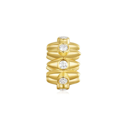 14K Gold Marquise Form Rondelle – 0.15ct, alternate view 2