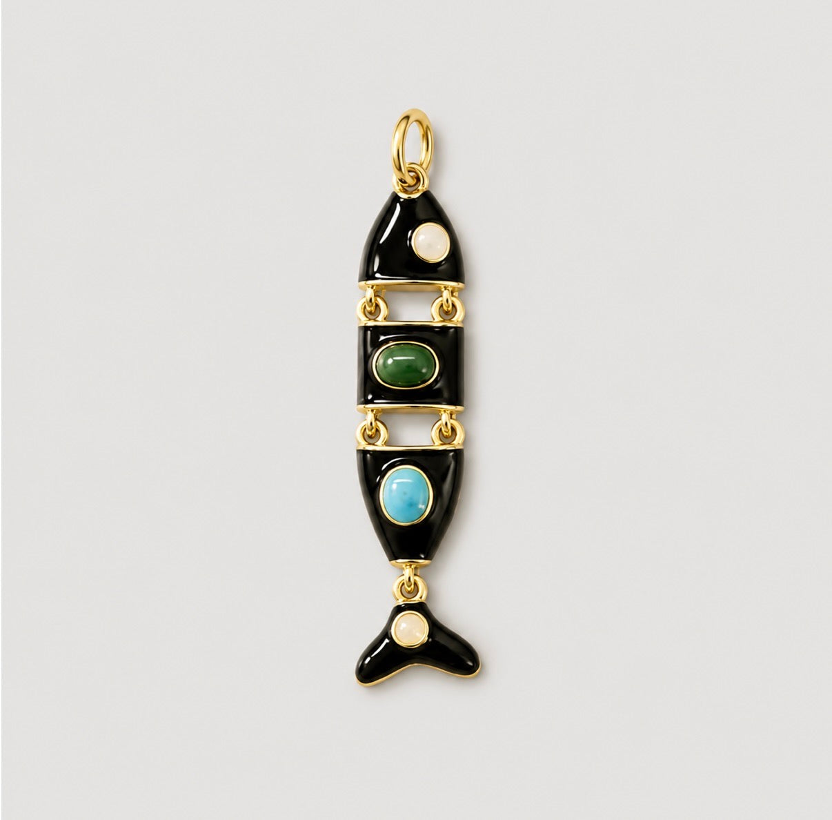 Hinged Sardine Charm