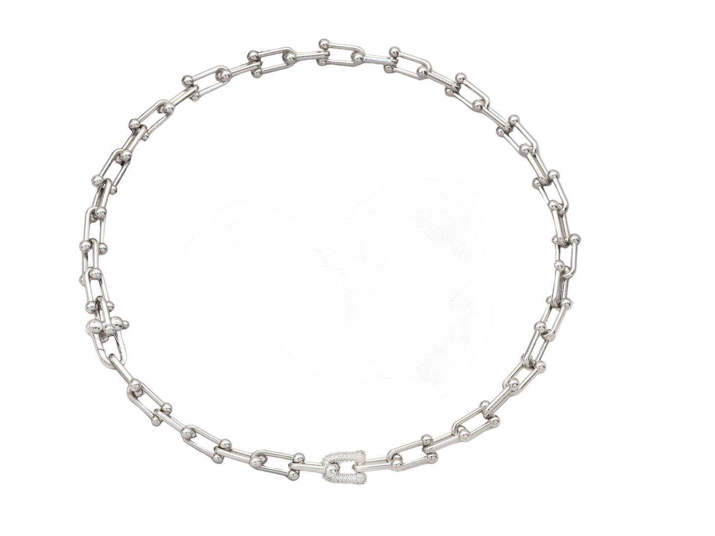 U Shape Link Chain Necklace