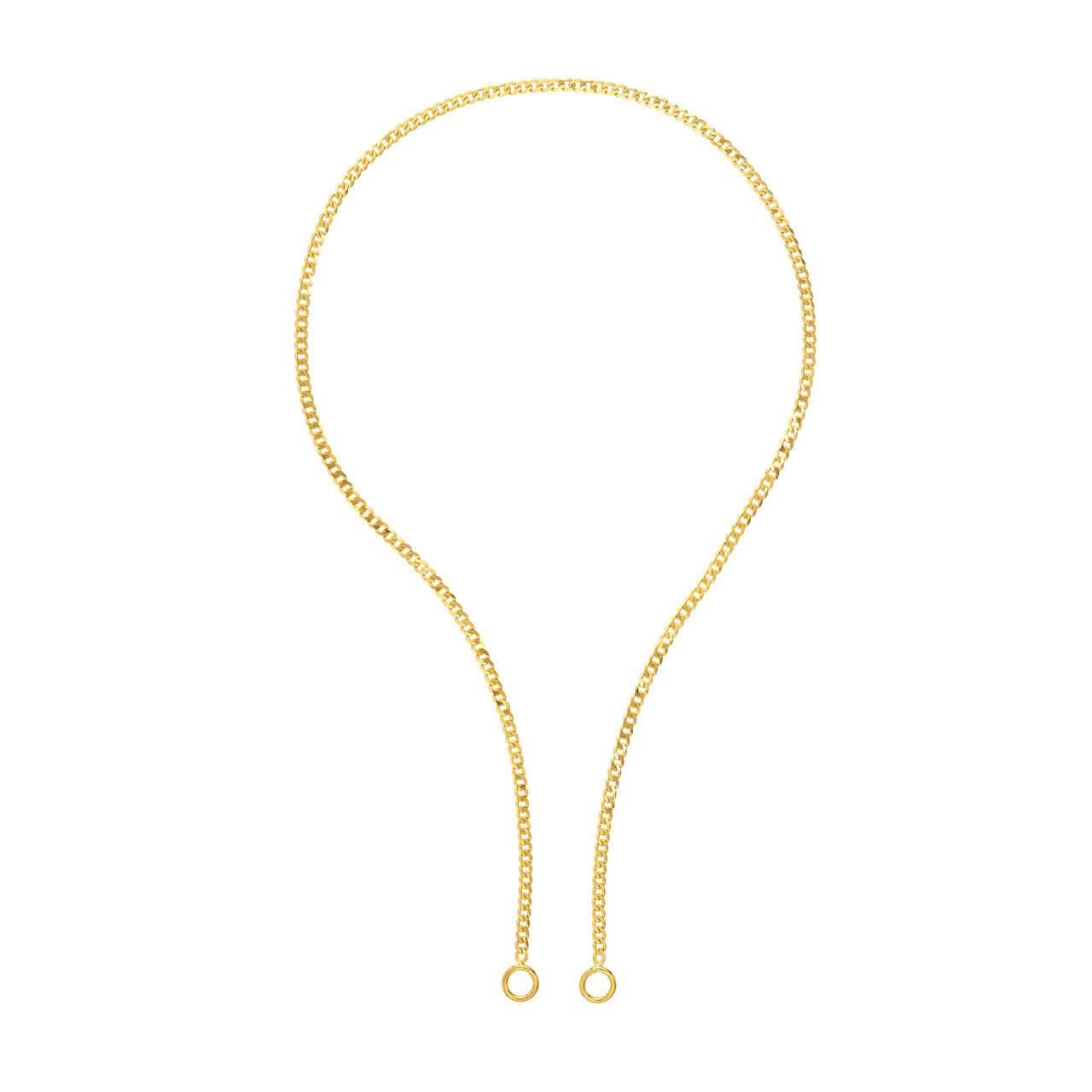 2.7mm Curb Split Chain - 18" - Susan Blake Jewelry