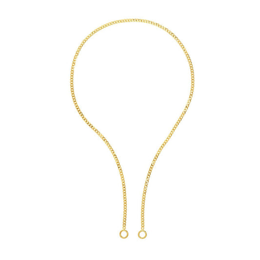 2.7mm Curb Split Chain - 18" - Susan Blake Jewelry