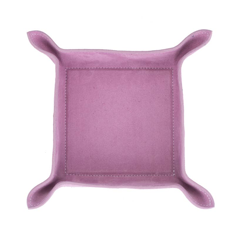 Genuine Suede Catch-All Tray (Personalizable)