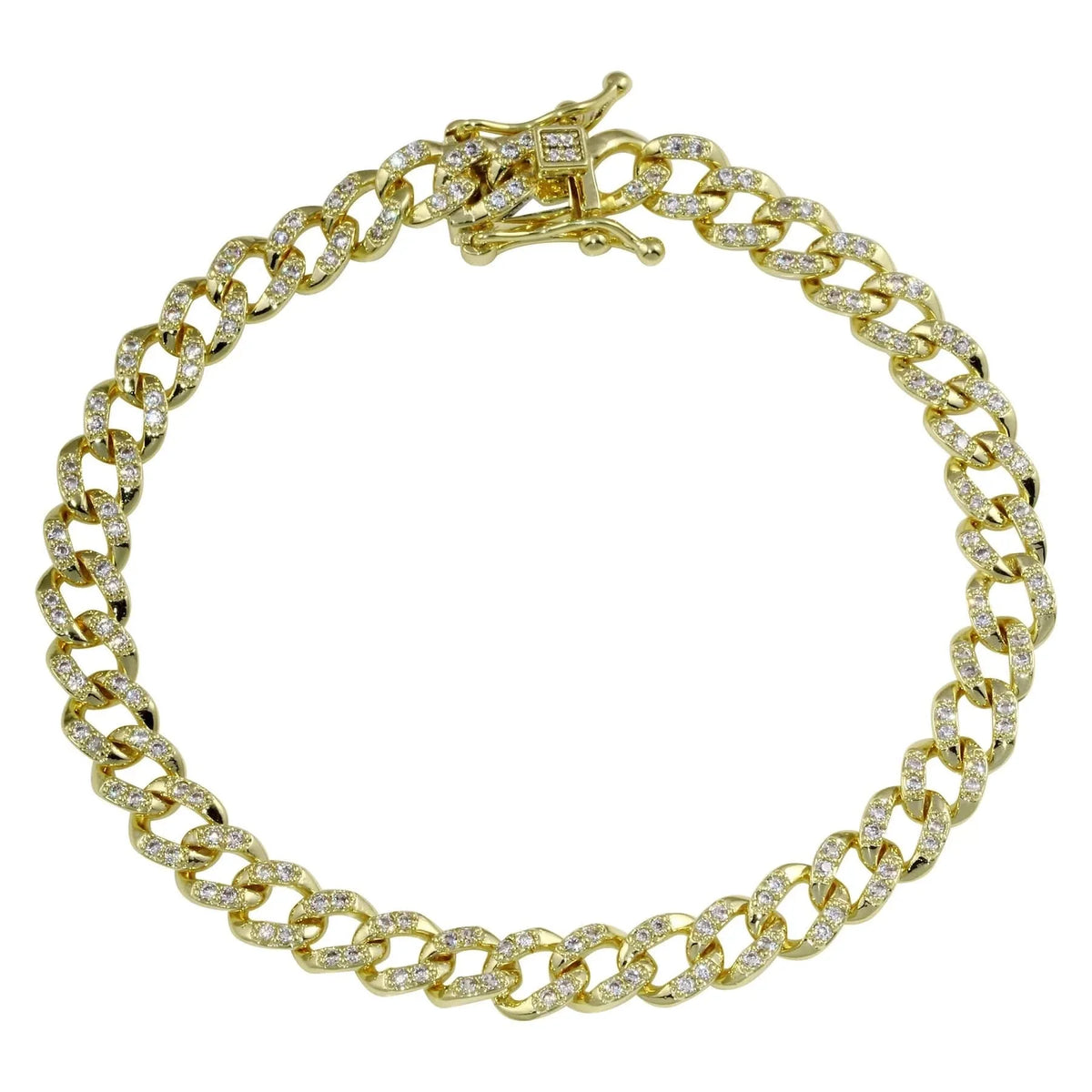 5mm Cuban Chain Bracelet