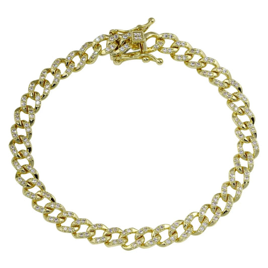 5mm Cuban Chain Bracelet