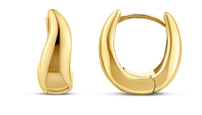 Wave Huggies  Susan Blake Jewelry