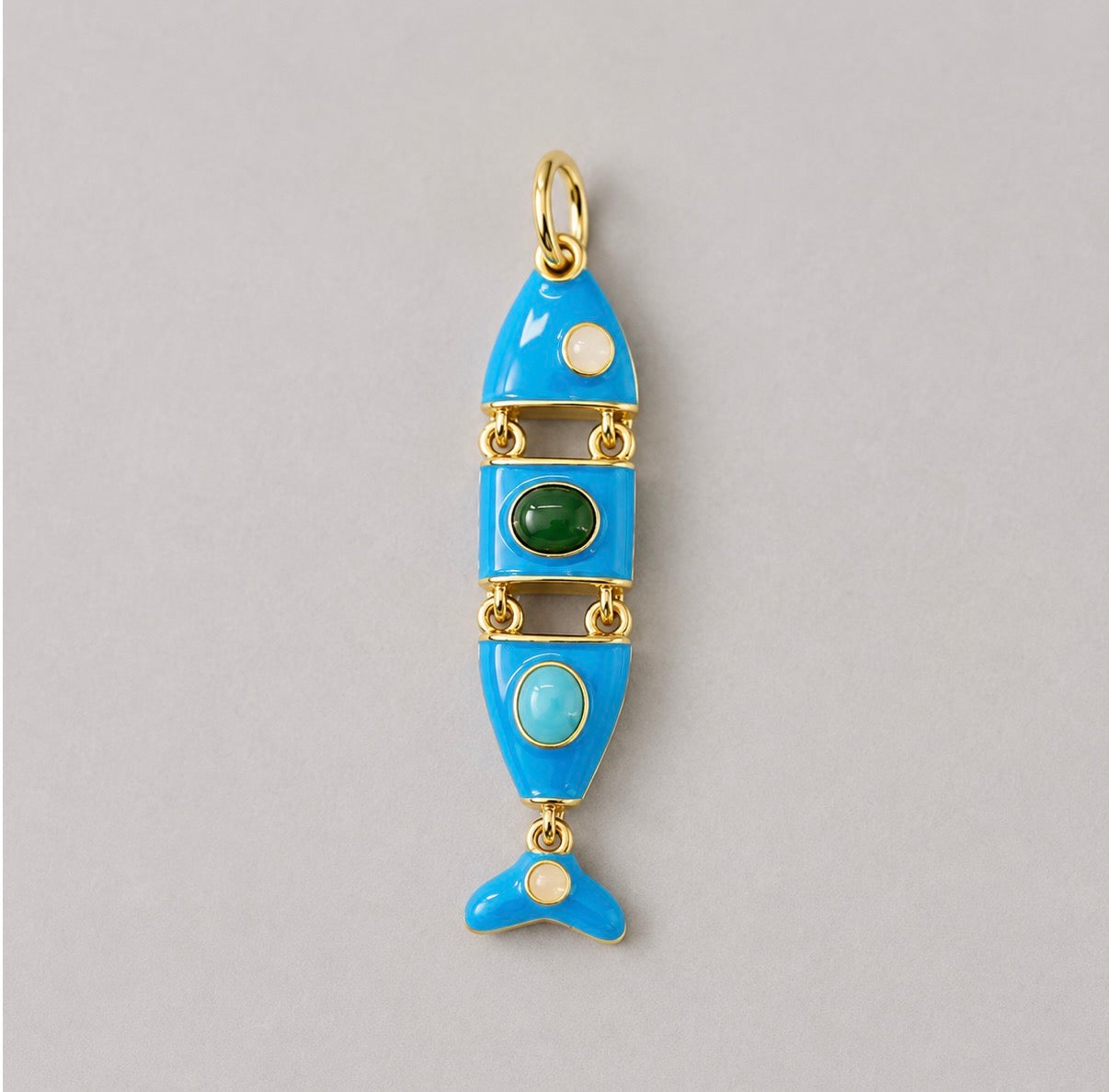 Hinged Sardine Charm