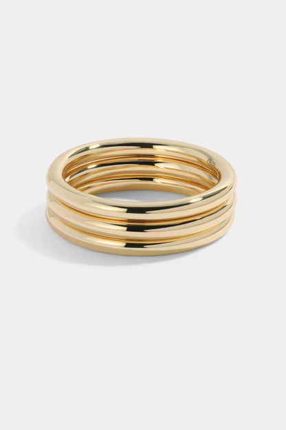 Heavy Stack Ring Set - 3 Bands