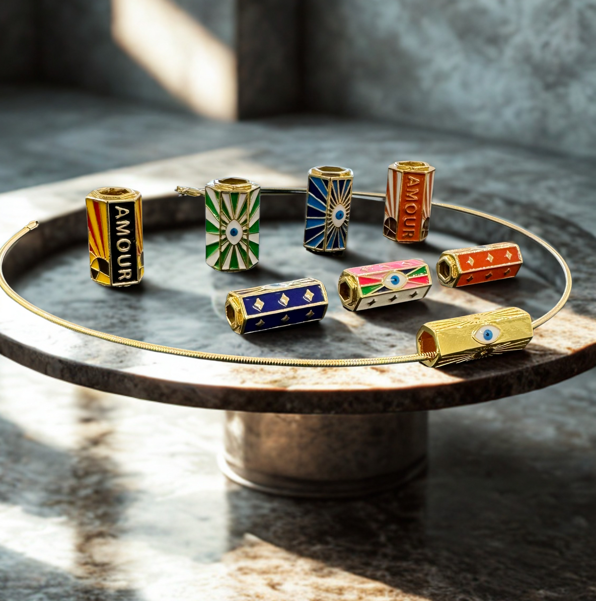 Amulet Capsule Charms, alternate view 2