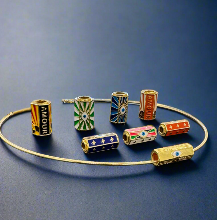 Amulet Capsule Charms, alternate view 3
