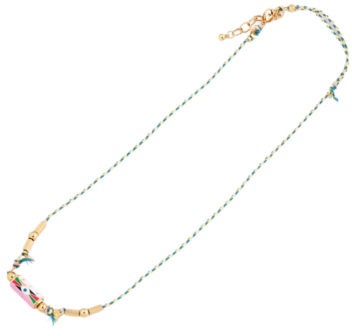 Amulet Capsule Cord Necklace, alternate view 5