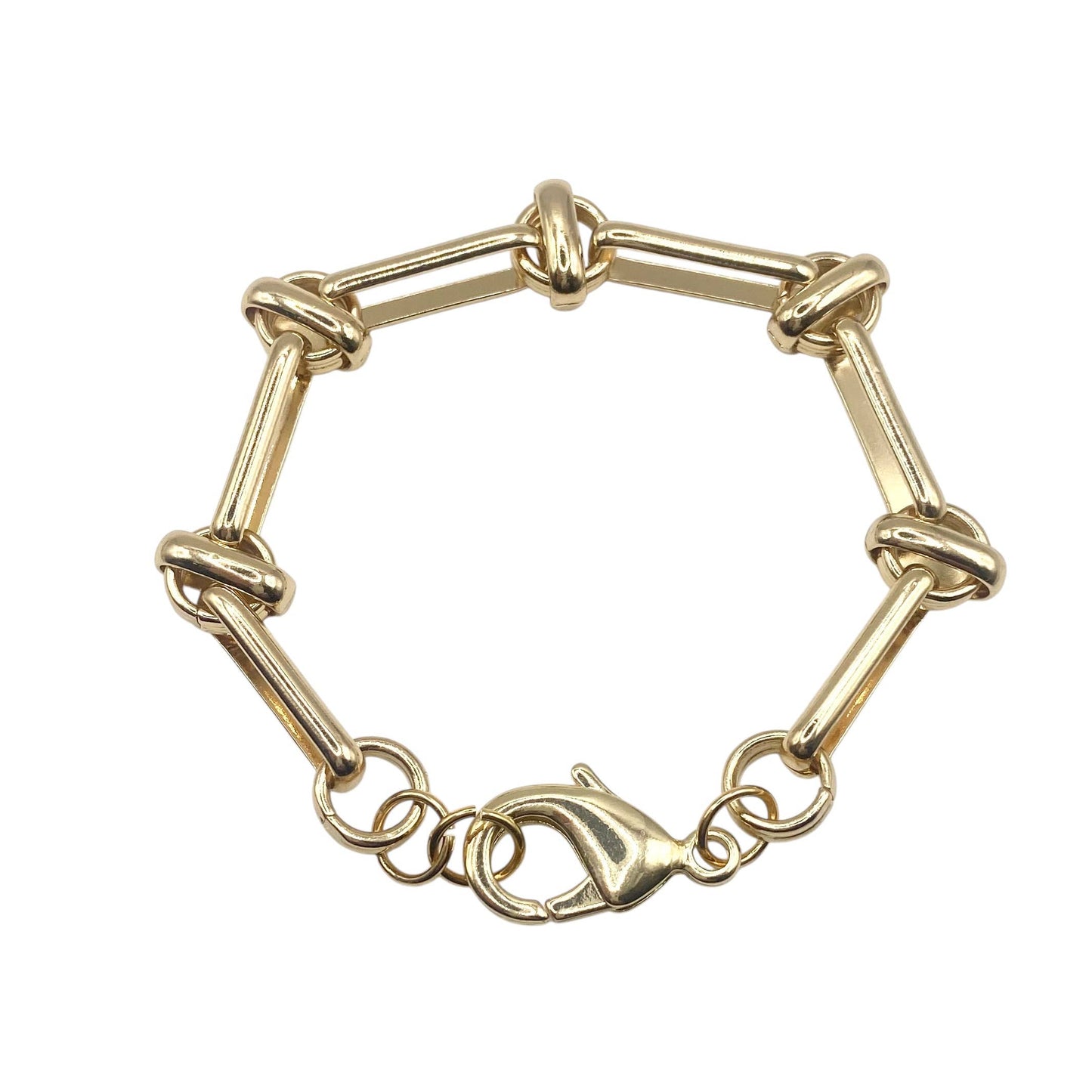 Knotted Links Hardware Bracelet