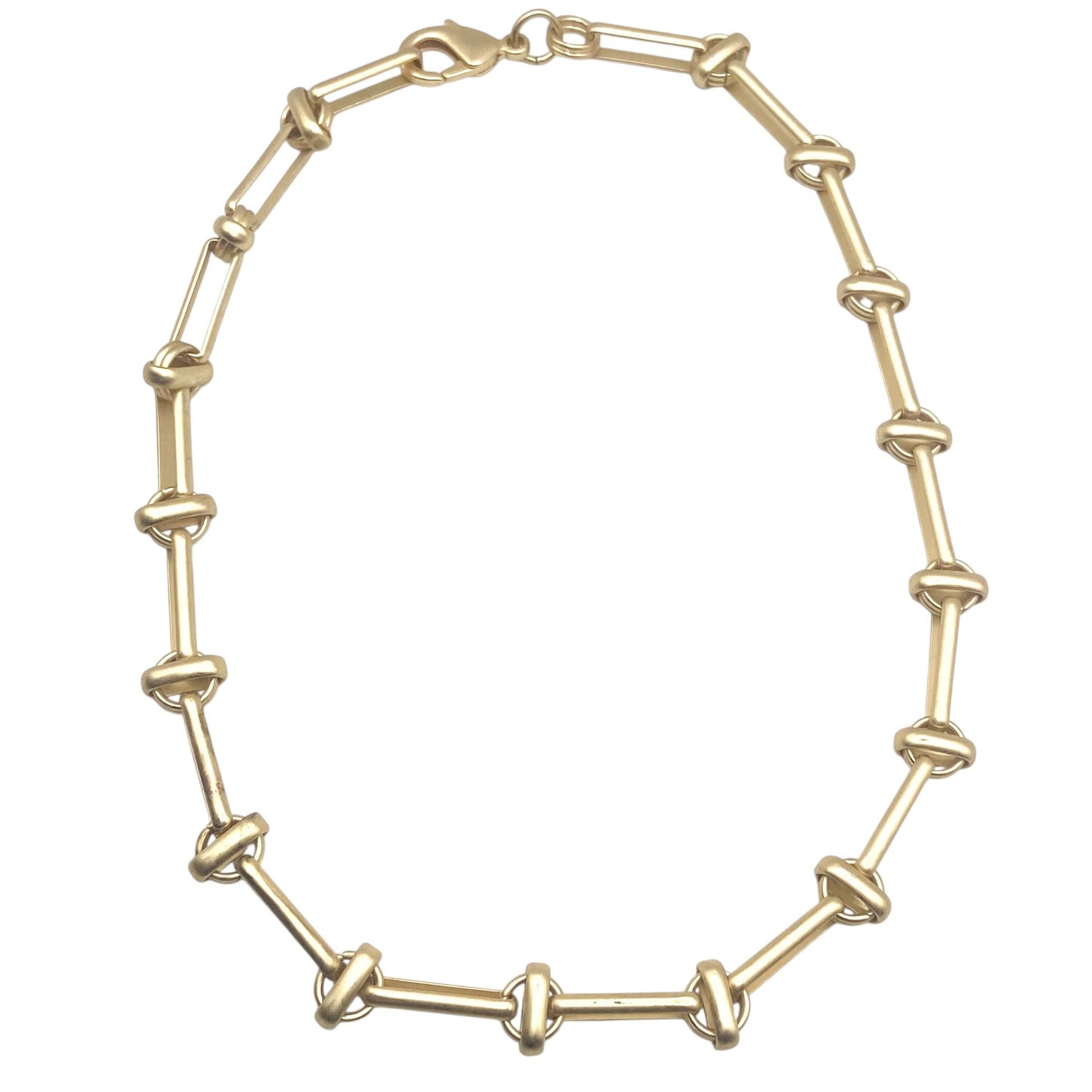 The Convertible Knotted Links Necklace