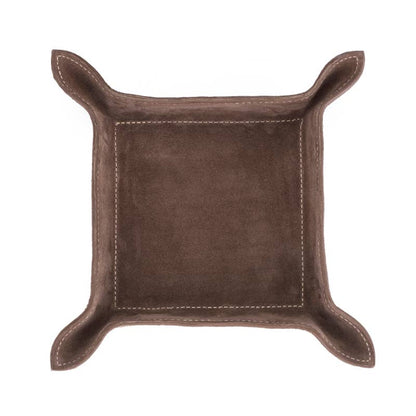 Genuine Suede Catch-All Tray (Personalizable)