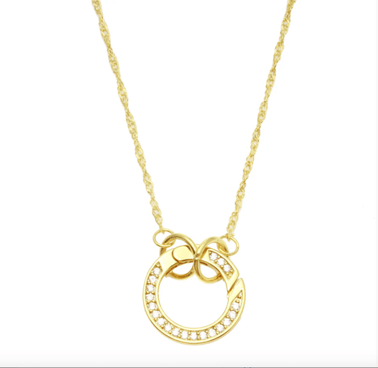 Dainty Push Clasp Chain