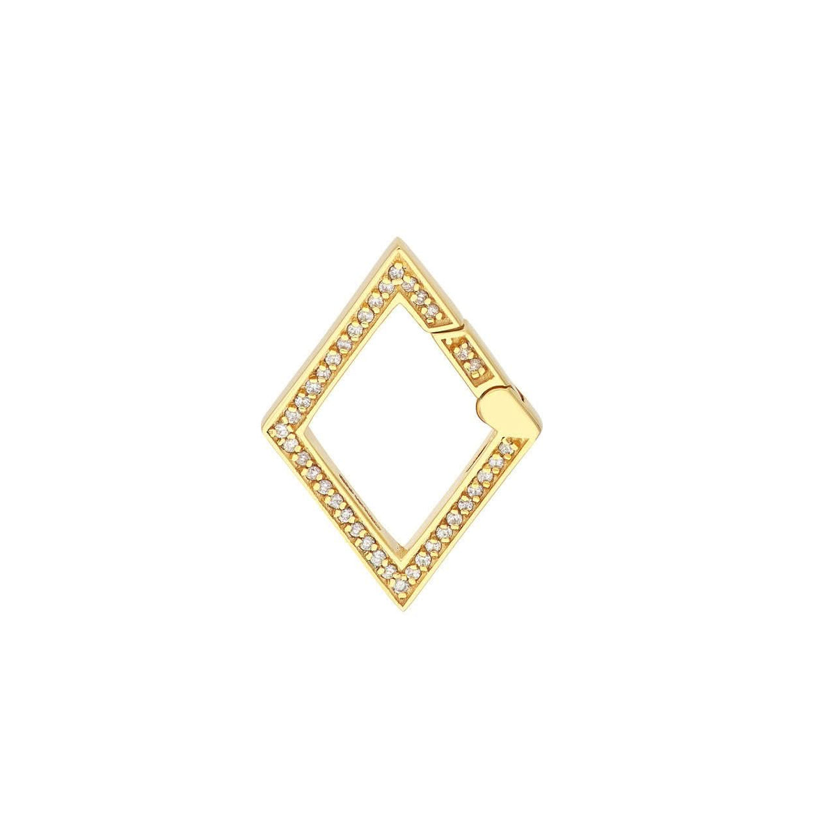 Diamond Rhombus Push Lock