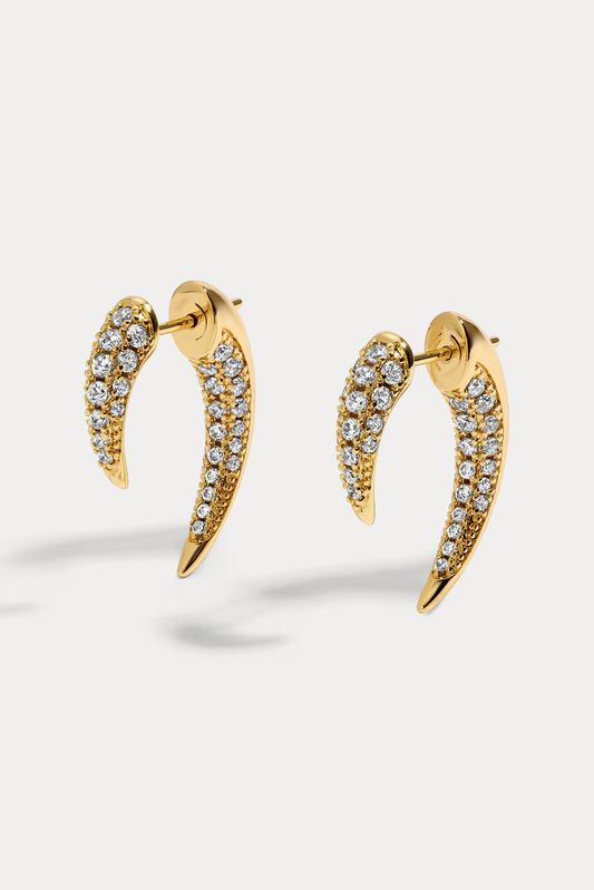 Pave Tusk Ear Jacket  Susan Blake Jewelry