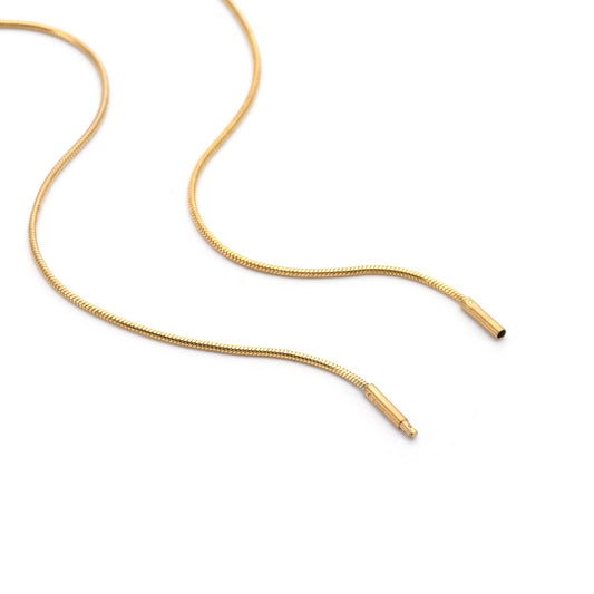 Structured Snake Chain Necklace