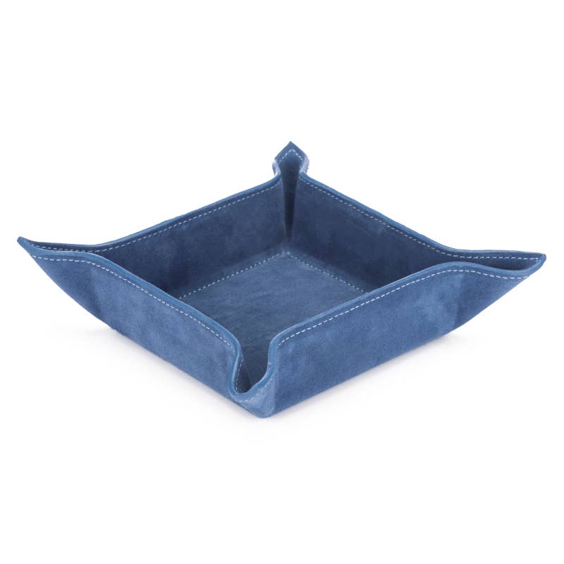 Genuine Suede Catch-All Tray (Personalizable)