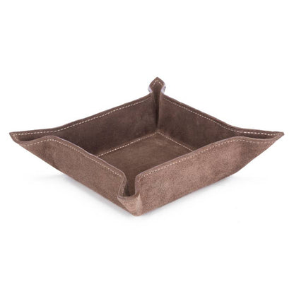 Genuine Suede Catch-All Tray (Personalizable)
