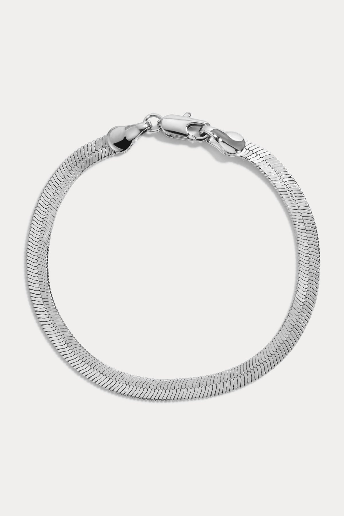 Flat Herringbone Bracelet, alternate view 3