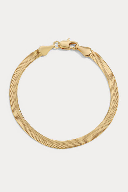 Flat Herringbone Bracelet