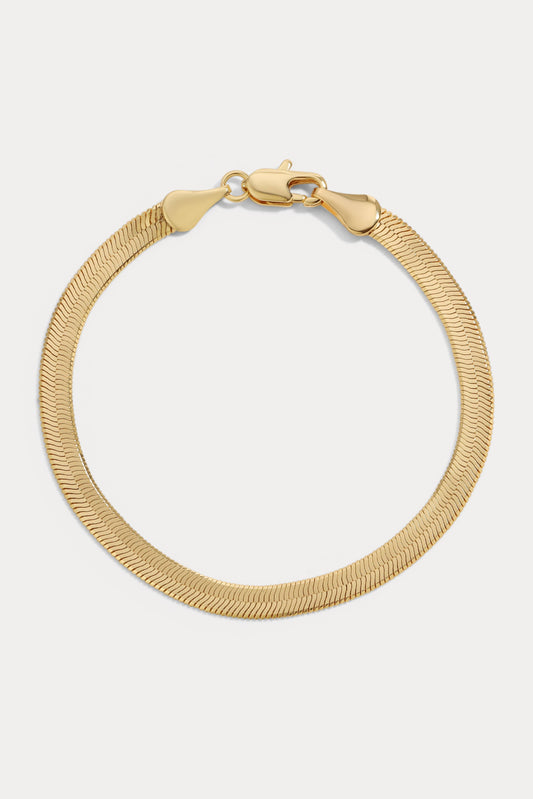 Flat Herringbone Bracelet