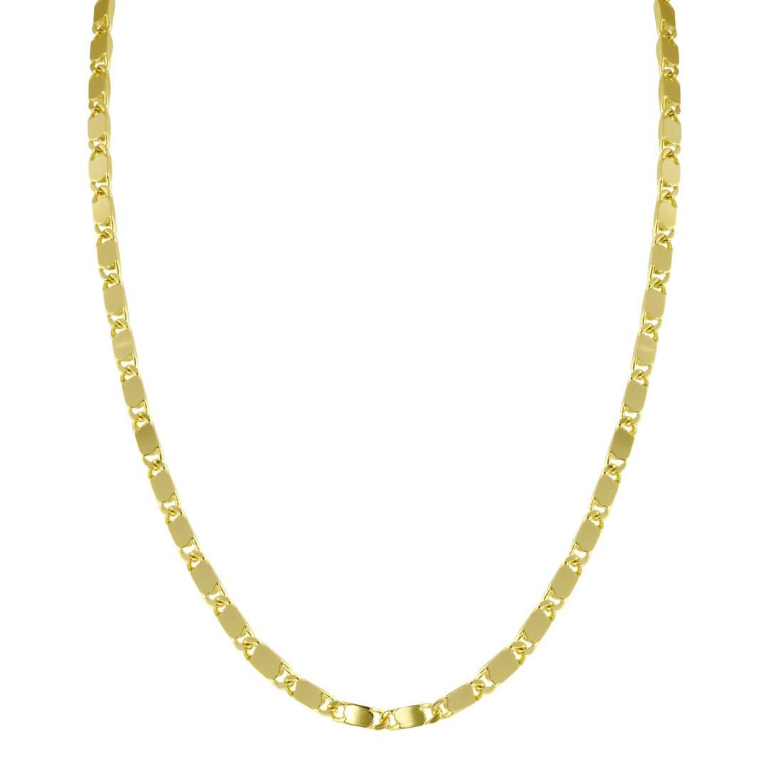 Gold Curb Chain - Susan Blake Jewelry