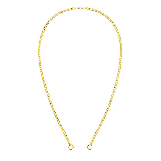 Hollow Rolo Split Chain 20" - Susan Blake Jewelry