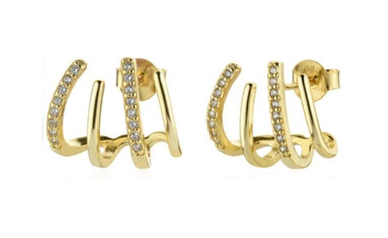 Illusion Cage Earrings - Susan Blake Jewelry