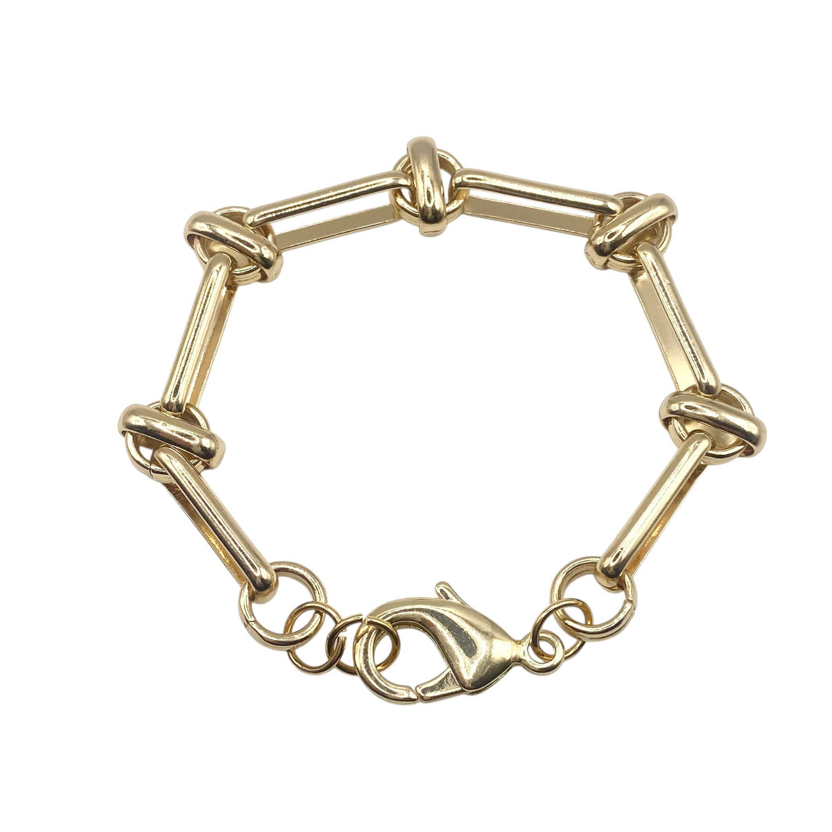 Knotted Links Hardware Bracelet, alternate view 2