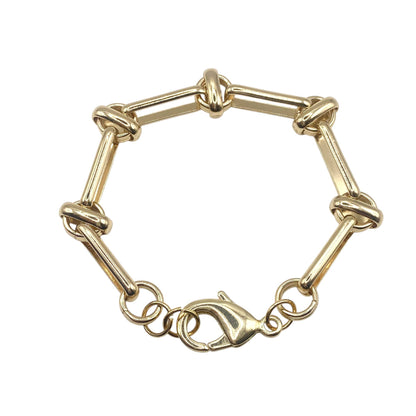 Knotted Links Hardware Bracelet, alternate view 2