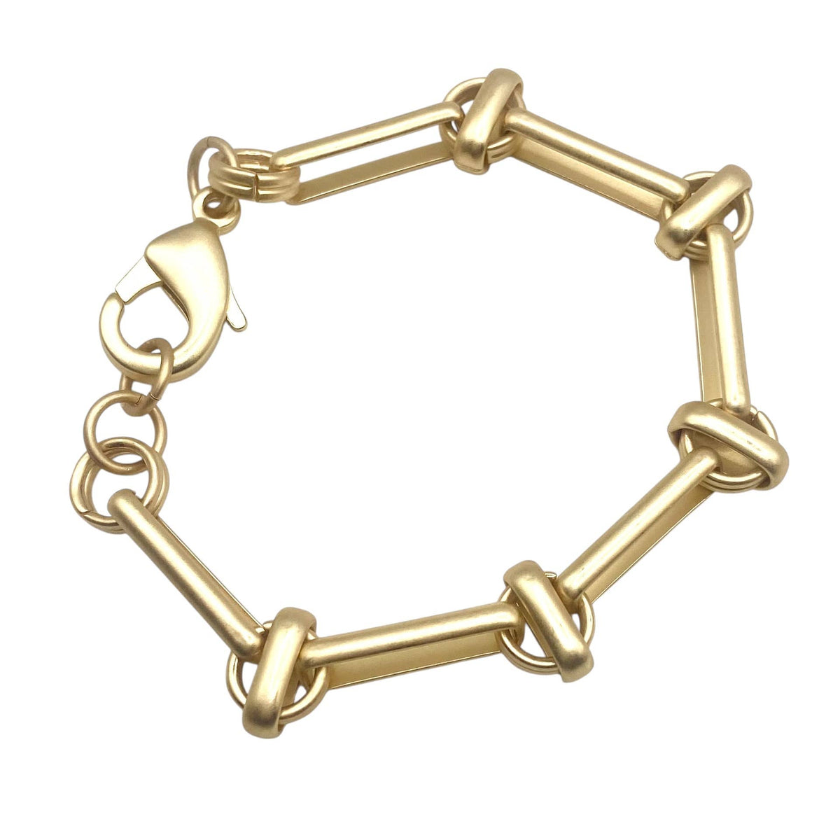 Knotted Links Hardware Bracelet, alternate view 4