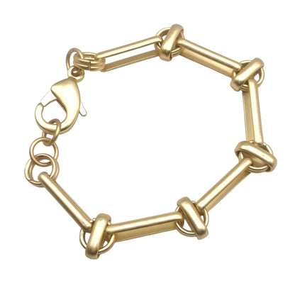 Knotted Links Hardware Bracelet, alternate view 4