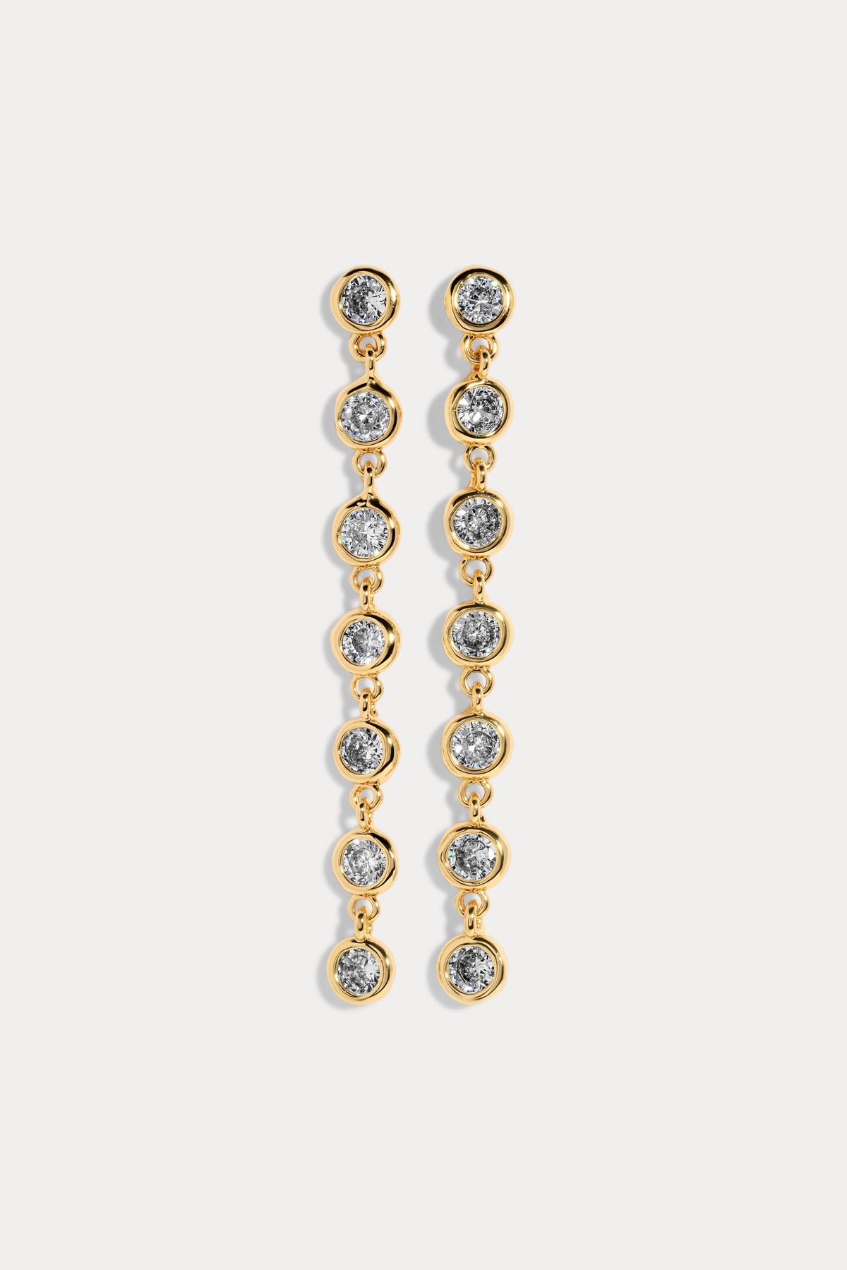 Medium Bezel Duster Earrings
