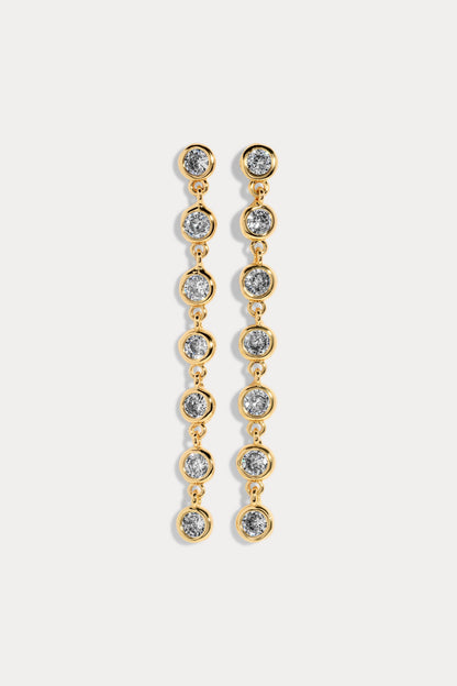 Medium Bezel Duster Earrings