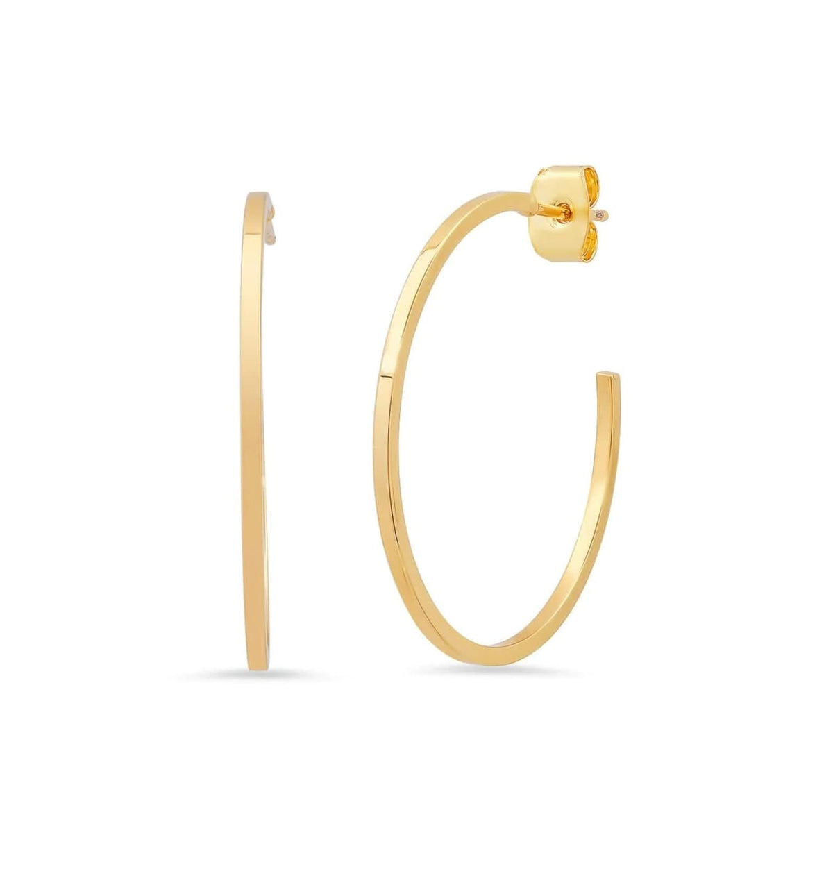 Medium Square Edge Hoop