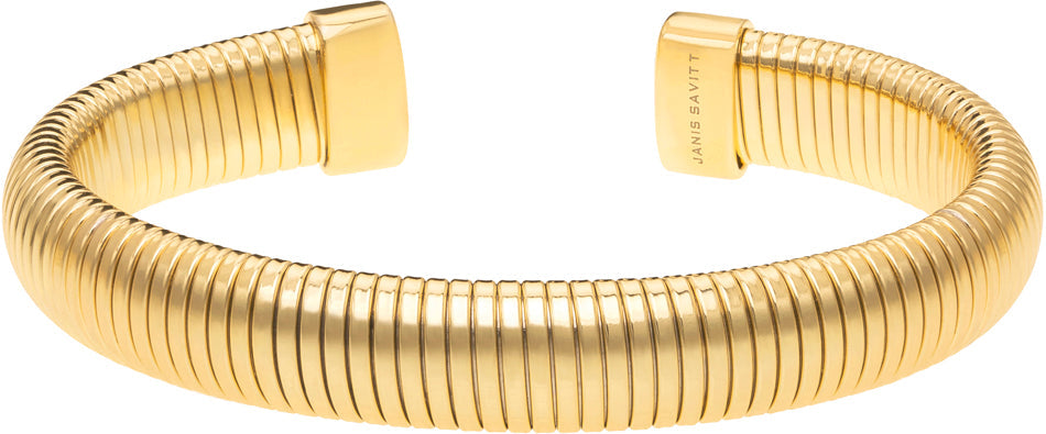 Open Fluted Cobra Bangle