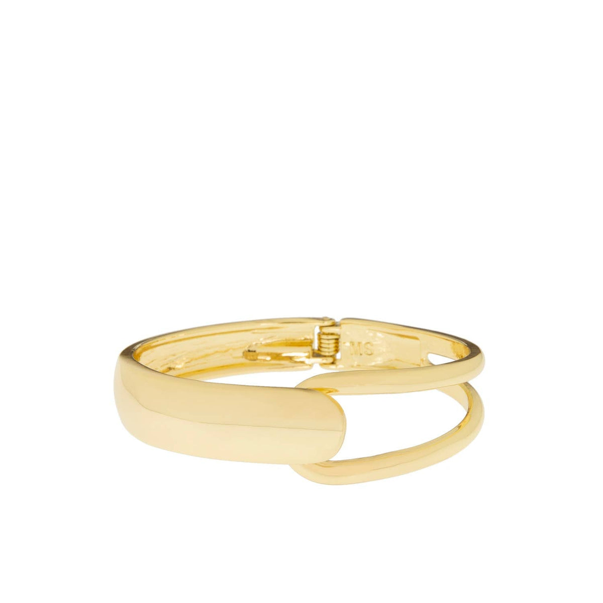 Overlap hinge bangle, alternate view 2