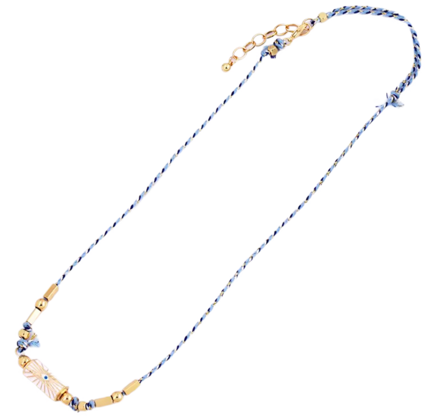 Amulet Capsule Cord Necklace