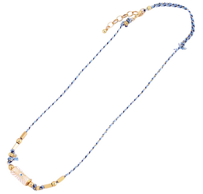 Amulet Capsule Cord Necklace