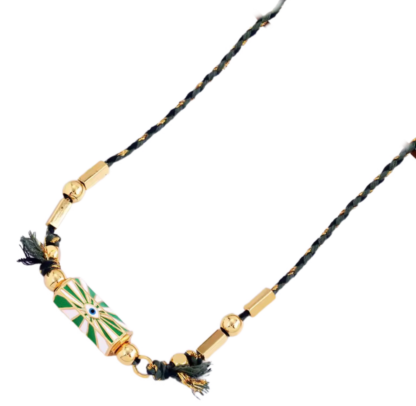 Amulet Capsule Cord Necklace